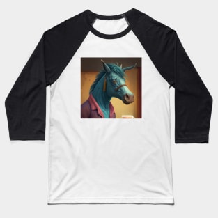 Bojack horseman 2d illustration Baseball T-Shirt